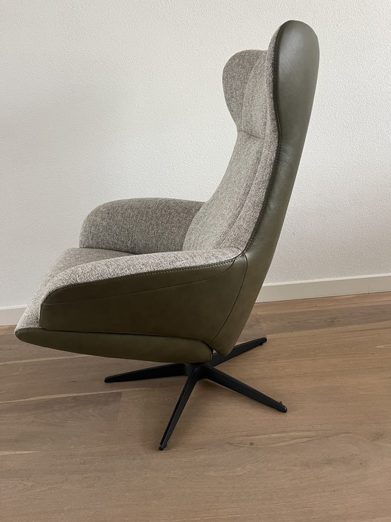 Image 1 of 2x Goossens fauteuil + hocker