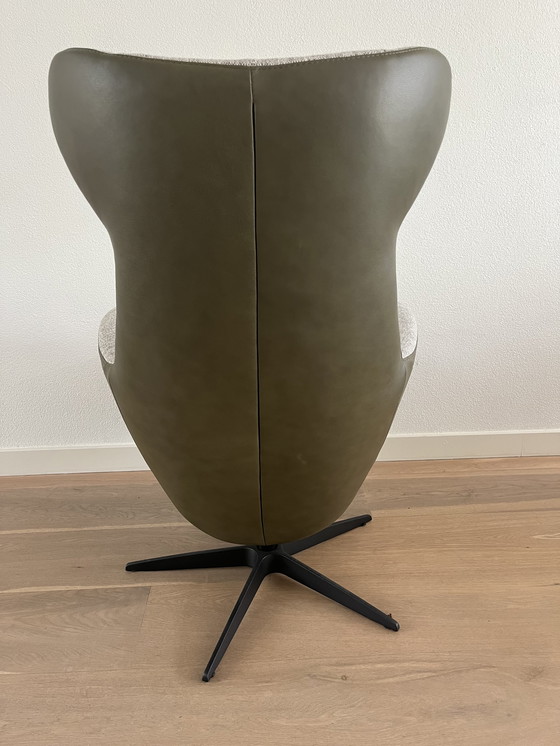 Image 1 of 2x Goossens fauteuil + hocker