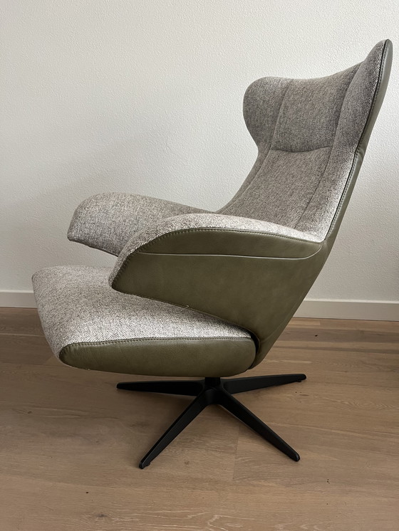 Image 1 of 2x Goossens fauteuil + hocker