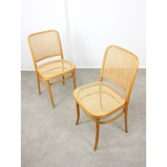 Image 1 of Paar vintage No. 811 stoelen van Michael Thonet