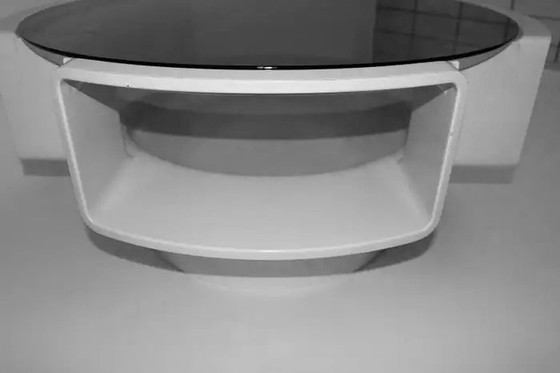 Image 1 of Vintage Ufo Salontafel - Jean Maneval - Ruimtetijdperk - 1970