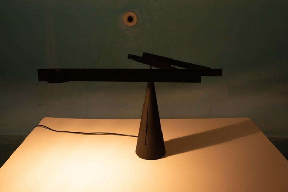 Image 1 of Italiaans design tafellamp Tabla, Italiana Luce Colombo 80s