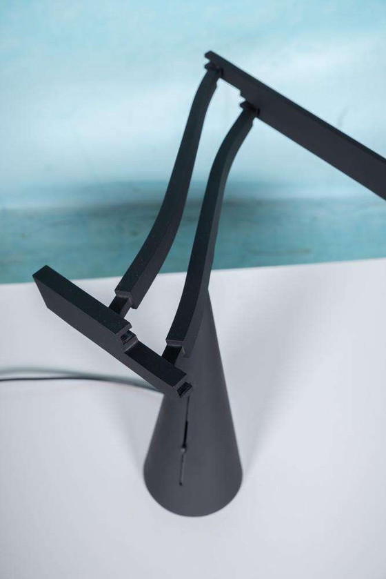 Image 1 of Italiaans design tafellamp Tabla, Italiana Luce Colombo 80s