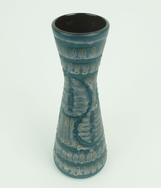 Image 1 of Vintage Carstens Keramik Vaas Model 3765-27 Zeldzame Glazuur Variatie