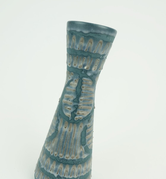 Image 1 of Vintage Carstens Keramik Vaas Model 3765-27 Zeldzame Glazuur Variatie