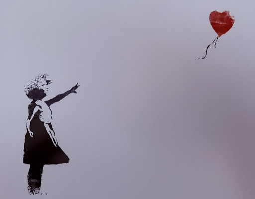 Banksy: “Heart Balloon”.