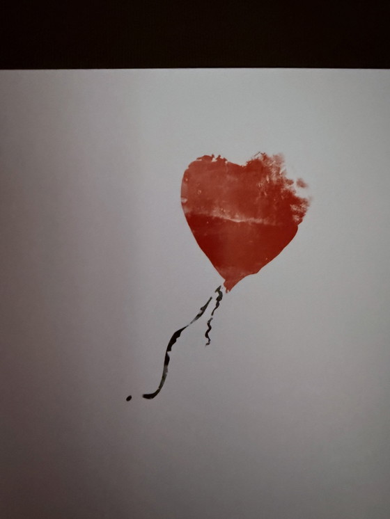 Image 1 of Banksy: “Heart Balloon”.