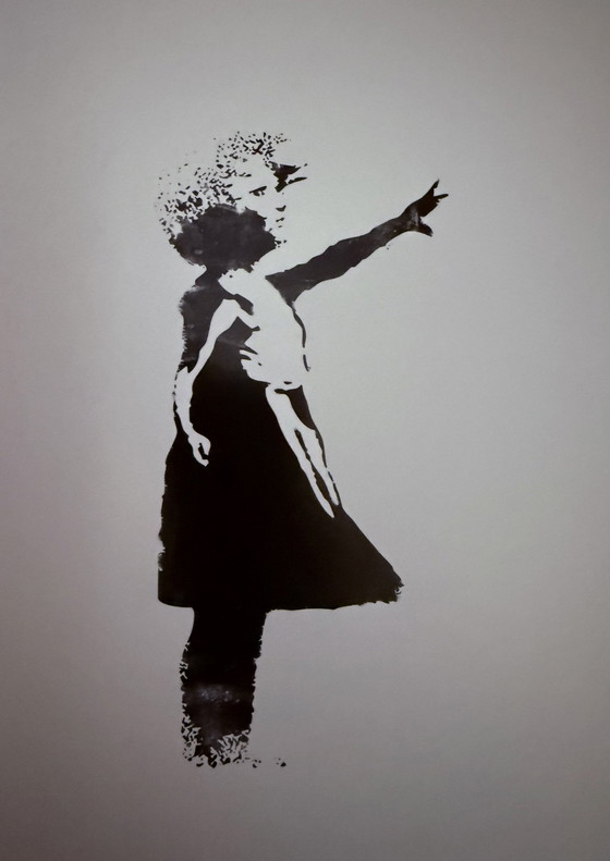 Image 1 of Banksy: “Heart Balloon”.