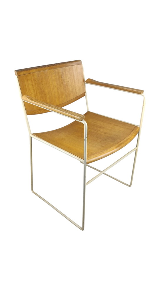 Image 1 of Design Eetkamerstoelen Arco 1980S