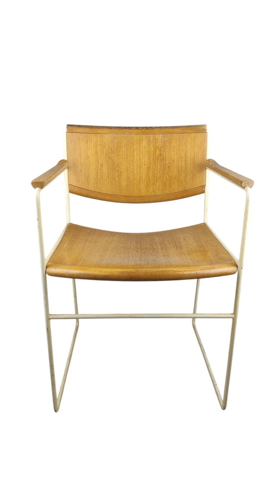 Image 1 of Design Eetkamerstoelen Arco 1980S