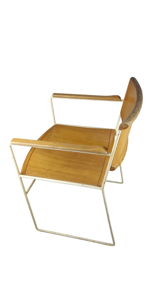 Image 1 of Design Eetkamerstoelen Arco 1980S