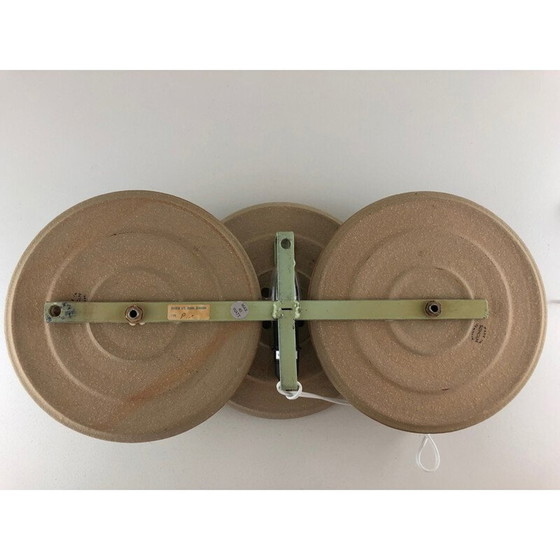 Image 1 of Vintage steengoed wandlamp van Noomi Backhausen en Paul Brandborg voor Søholm, Denemarken 1960