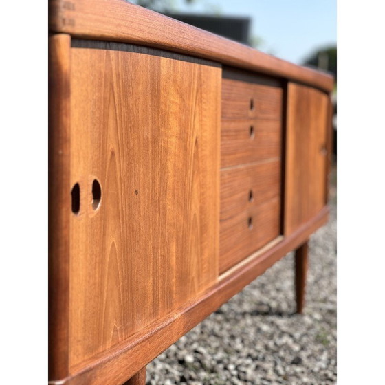Image 1 of Deens vintage teakhouten dressoir van H.W. Klein voor Brahmin
