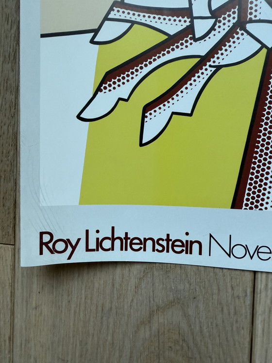 Image 1 of Poster Roy Lichtenstein - De rode ruiter 1975 Leo Castelli New York