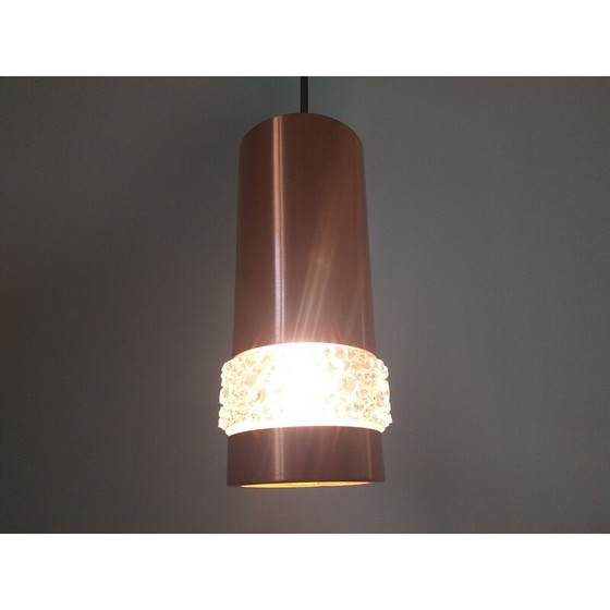 Image 1 of Set van 5 vintage hanglampen, Denemarken 1970