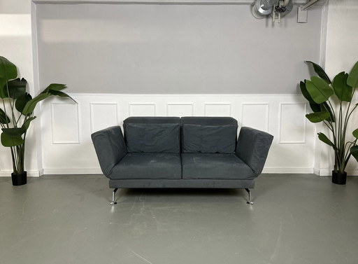 Brühl Moule sofa velours slaapbank design tentoonstellingsstuk