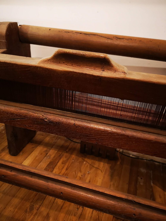 Image 1 of Weefgetouw Rond 1890, Uniek Object,