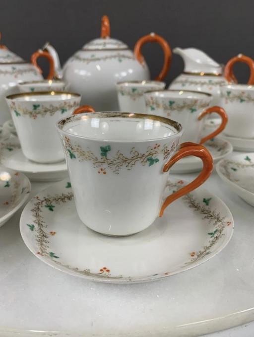 Vintage koffie servies 1910