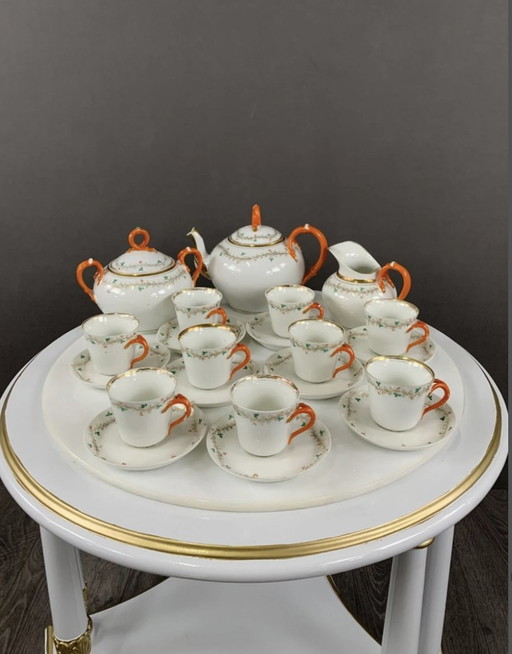 Vintage koffie servies 1910