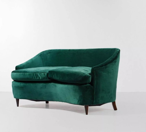 1950´S Fluwelen Sofa