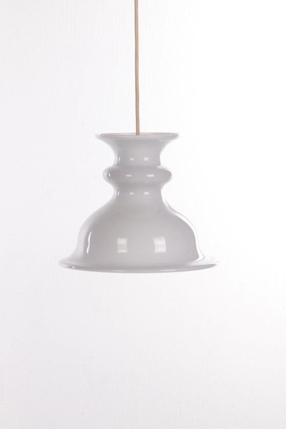 Image 1 of Holmegaard Vintage Deense Tivoli hanglamp van Sidse Werner,1980 Denemarken.