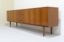 Vintage dressoir, sideboard - teak, jaren '60