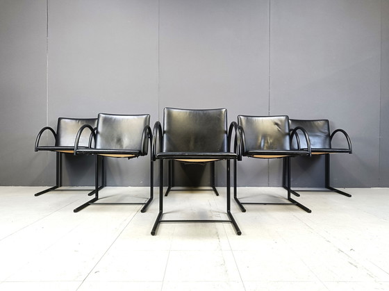 Image 1 of Se Van 6 Cirkel Stoelen Door Metaform, 1980S