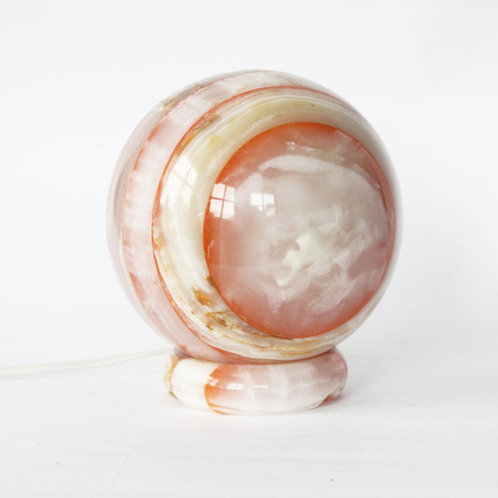 Image 1 of Vintage Onyx Bal Tafellamp