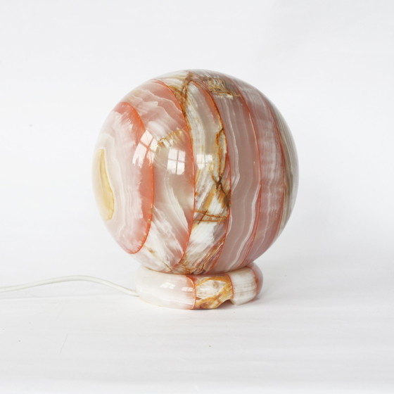 Image 1 of Vintage Onyx Bal Tafellamp