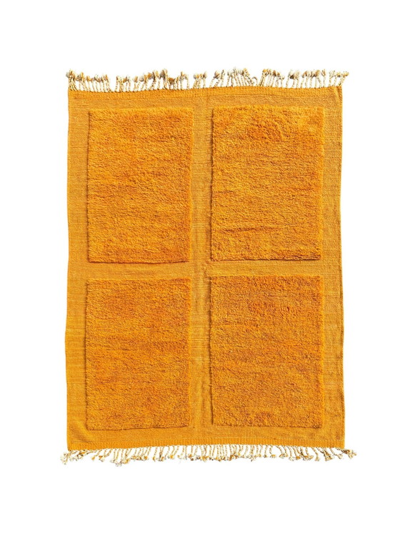 Image 1 of Oranga - Marokkaans Oranje Wollen Berber Vloerkleed 215X300 Cm