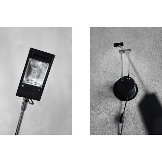 Image 1 of Vintage bureaulamp in chroomstaal en kunststof voor Massive, België, 1980