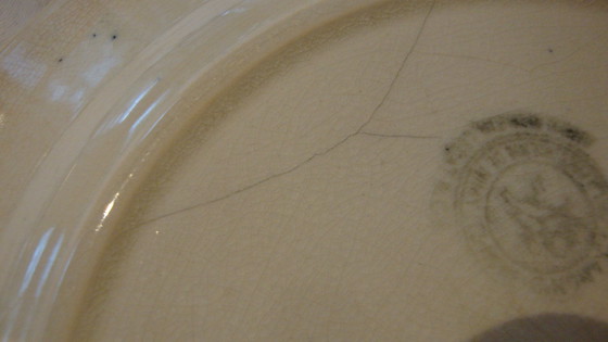 Image 1 of 8x Vintage Bordjes Met Vogeltjes