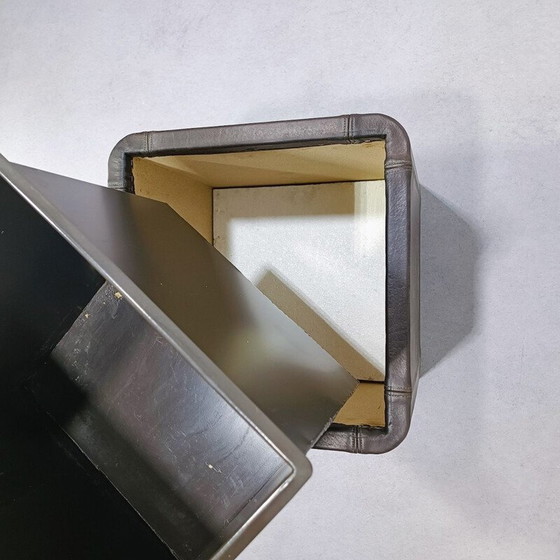 Image 1 of Vintage leren plantenbak serie Ds47 van De Sede