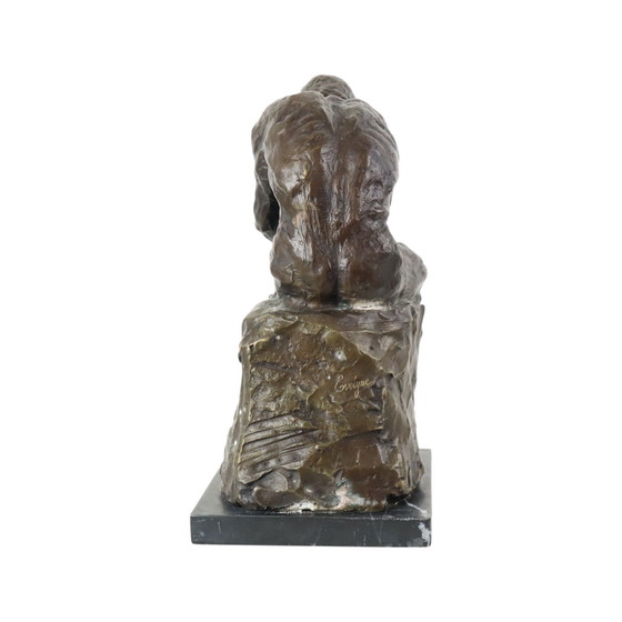 Image 1 of Bronzen Beeld De Denker