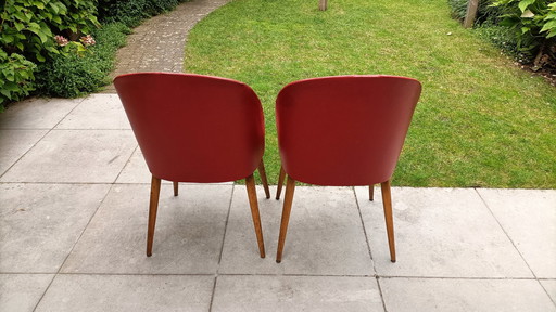 2x Vintage stoeltjes