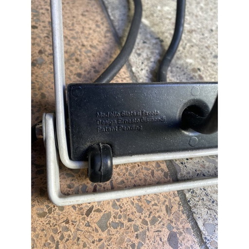 Paar vintage wandlampen en lamp van Ernesto Gismondi, 1975