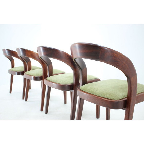Image 1 of Set van 4 vintage stoelen, Tsjecho-Slowakije 1960