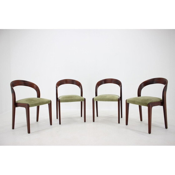 Image 1 of Set van 4 vintage stoelen, Tsjecho-Slowakije 1960