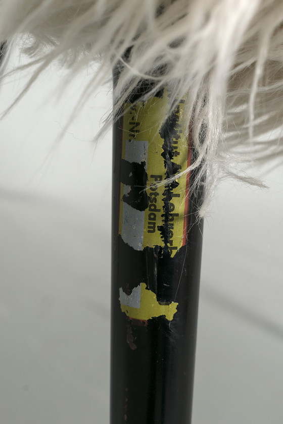 Image 1 of Vintage pluizige fauteuil