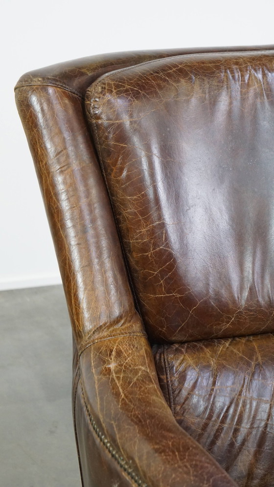 Image 1 of Rundlederen Armchair