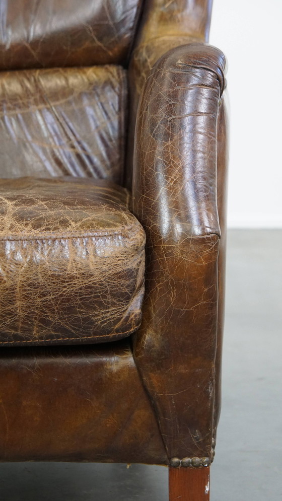 Image 1 of Rundlederen Armchair
