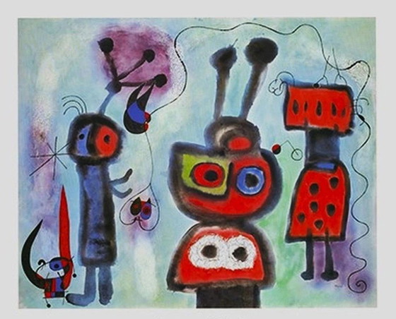 Image 1 of Joan Miro ---L,Oiseau Au Regard