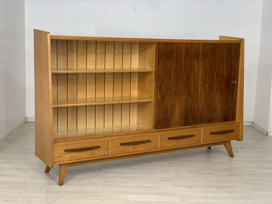 Image 1 of 60s kast dressoir woonkamer kast servies vintage