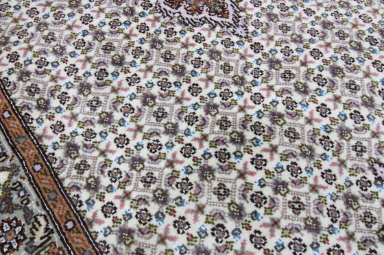 Image 1 of Origineel handgeknoopt Perzisch Tapijt Tabriz 50 Raj Fijn Met Zijde 247 X 80 Cm Topconditie Nieuw