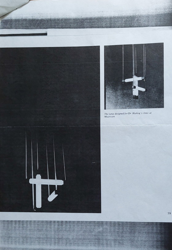 Image 1 of Plafondlamp L40 Gerrit Rietveld