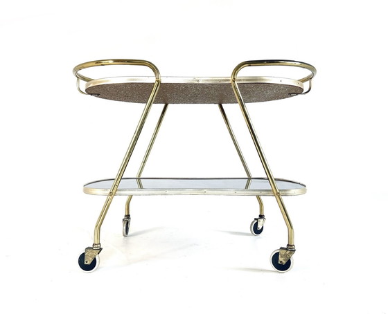 Image 1 of Messing & Formica Trolley