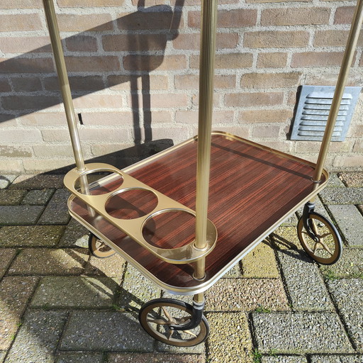 Mid Century modern serving trolley