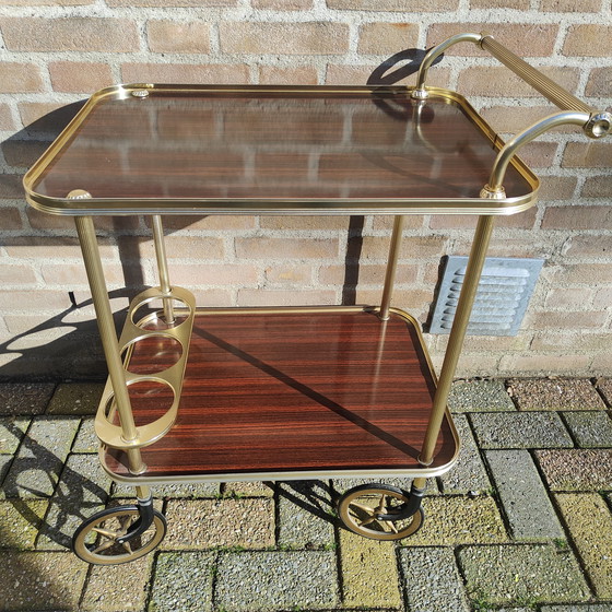 Image 1 of Mid Century modern serving trolley