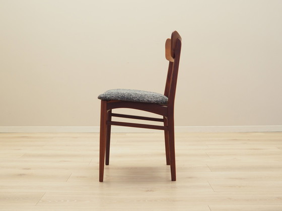 Image 1 of Set van vier teakhouten stoelen, Deens ontwerp, 1970S, Productie: Denemarken