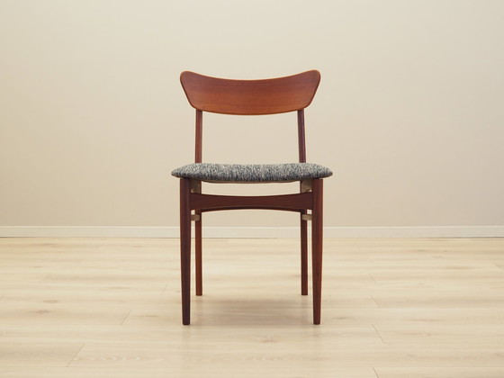 Image 1 of Set van vier teakhouten stoelen, Deens ontwerp, 1970S, Productie: Denemarken